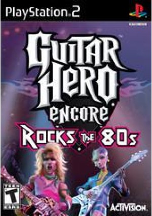 Guitar Hero Encore Rock the 80's (Jeu Seulement) / PS2